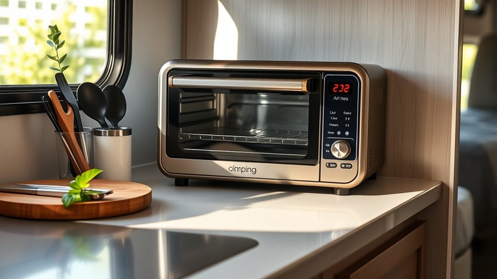 compact efficient rv cooking
