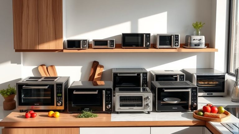 compact efficient toaster ovens