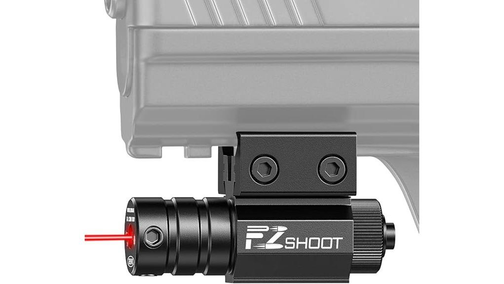 compact red laser sight