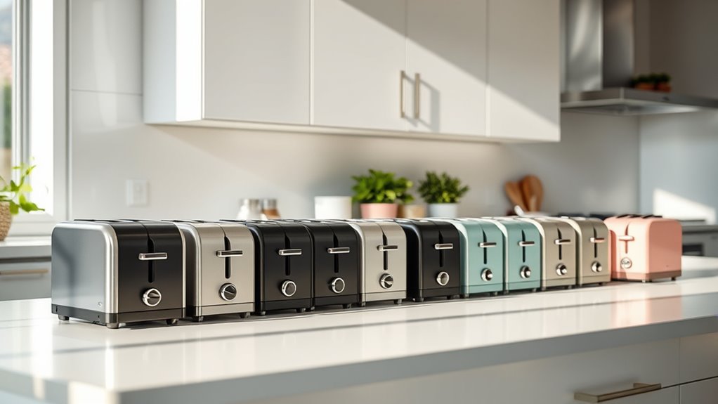 compact space saving toasters
