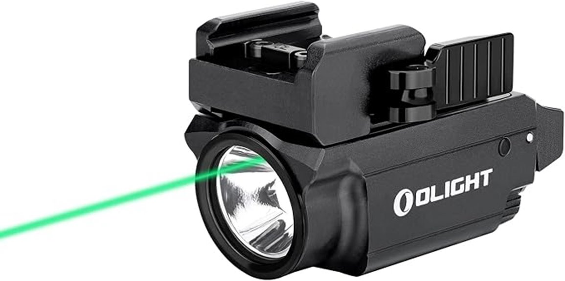 compact tactical flashlight