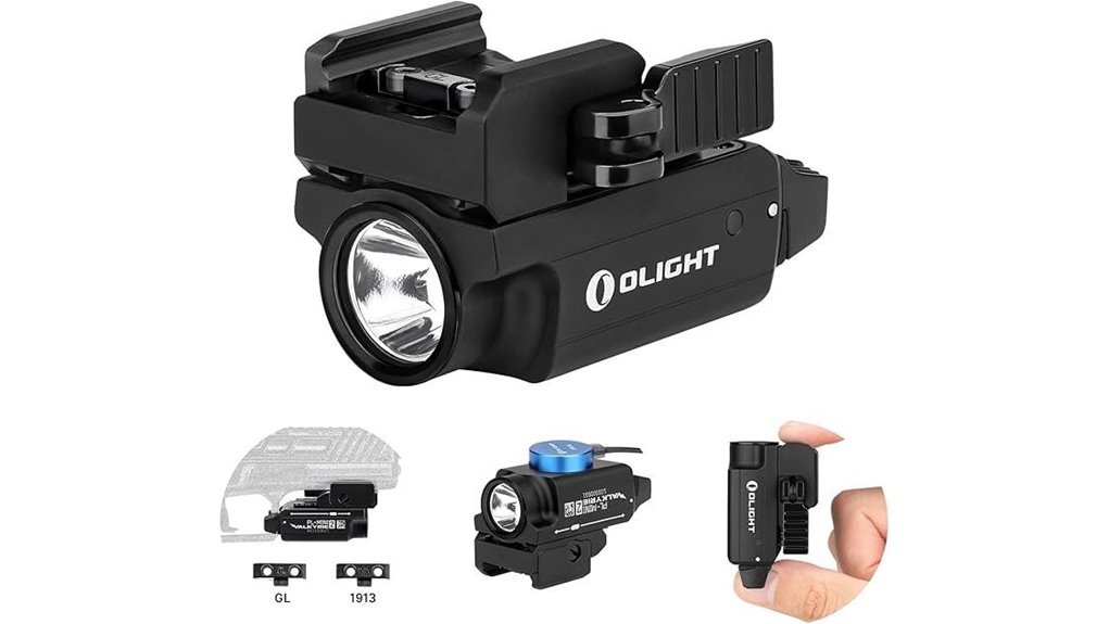 compact tactical weaponlight