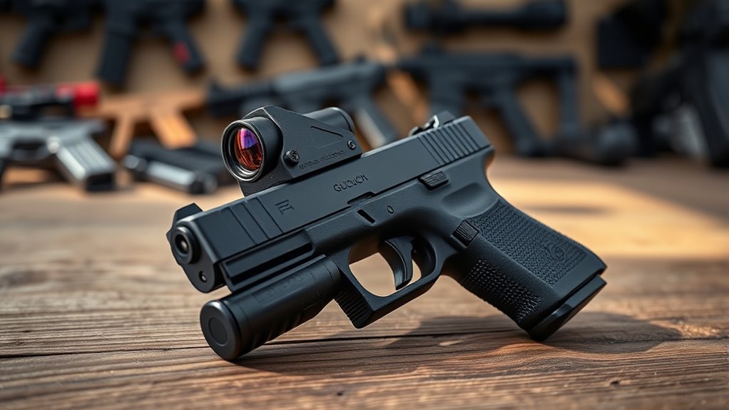 compatibility reticle durability brightness