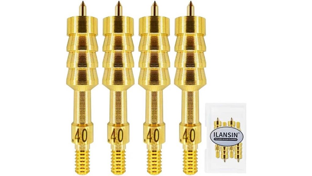 complete brass gun cleaning kit