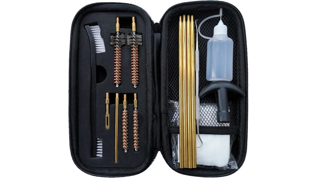 complete firearm cleaning set