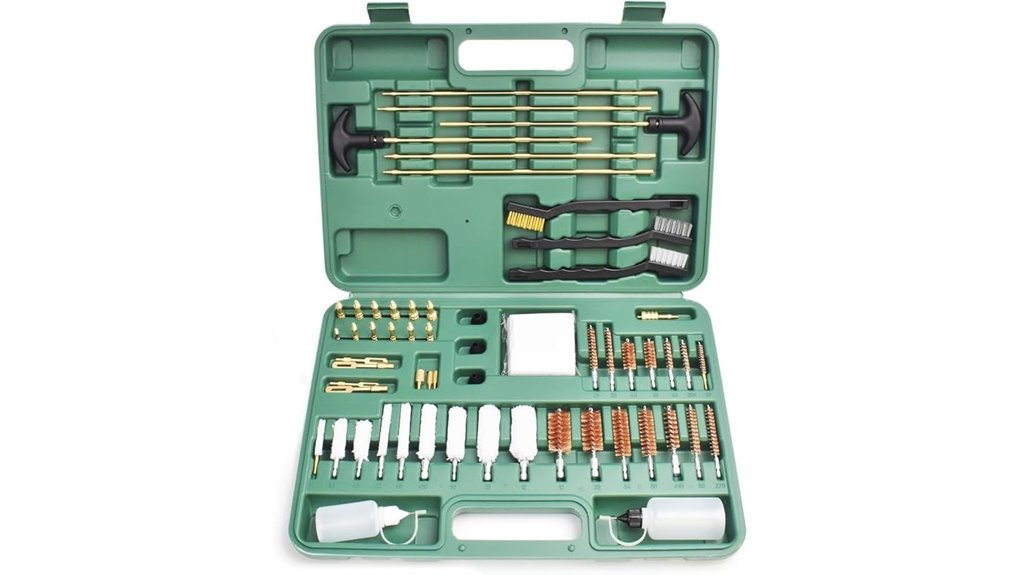 complete gun cleaning set