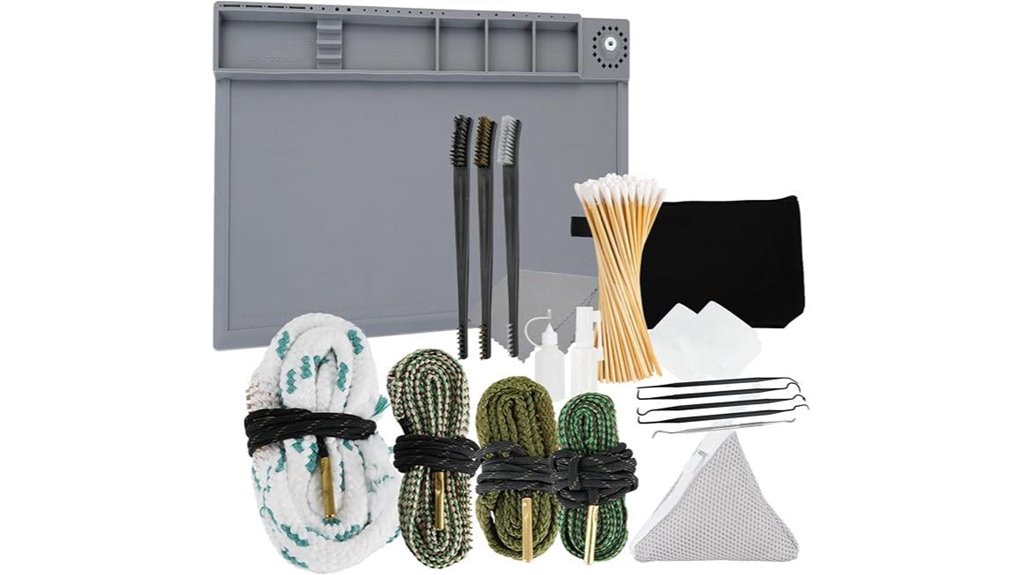 complete handgun cleaning set