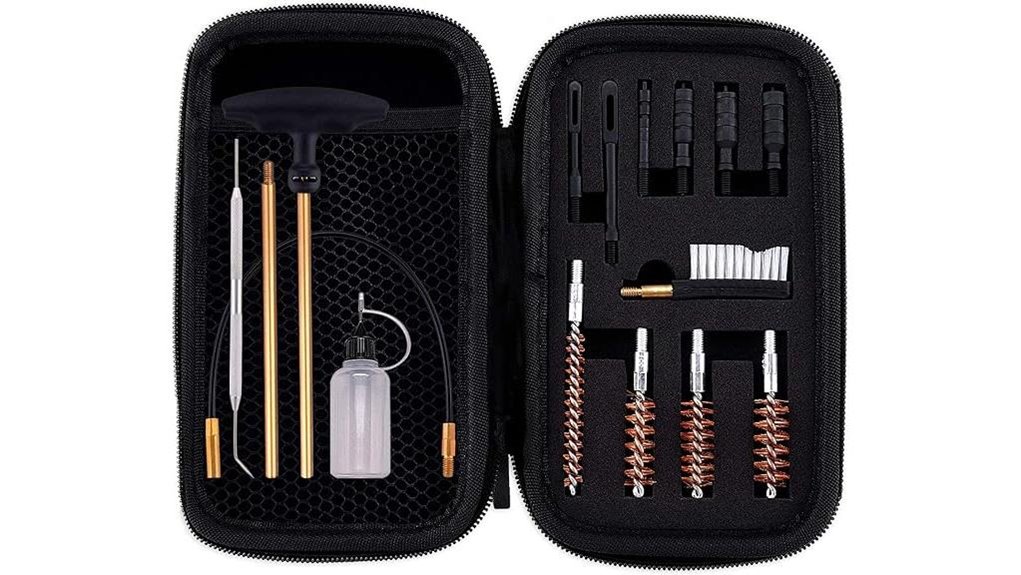 comprehensive handgun cleaning kit