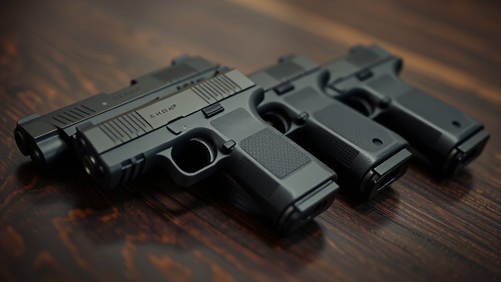concealability reliability grip comfort