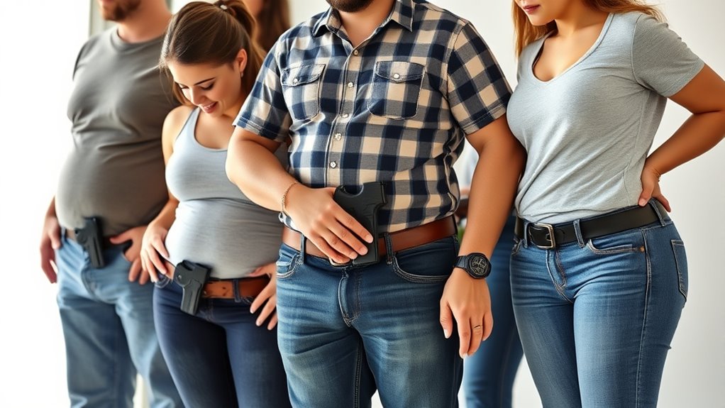 concealed carry holsters for overweight