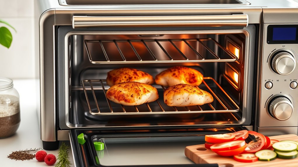 cooking features safety efficiency