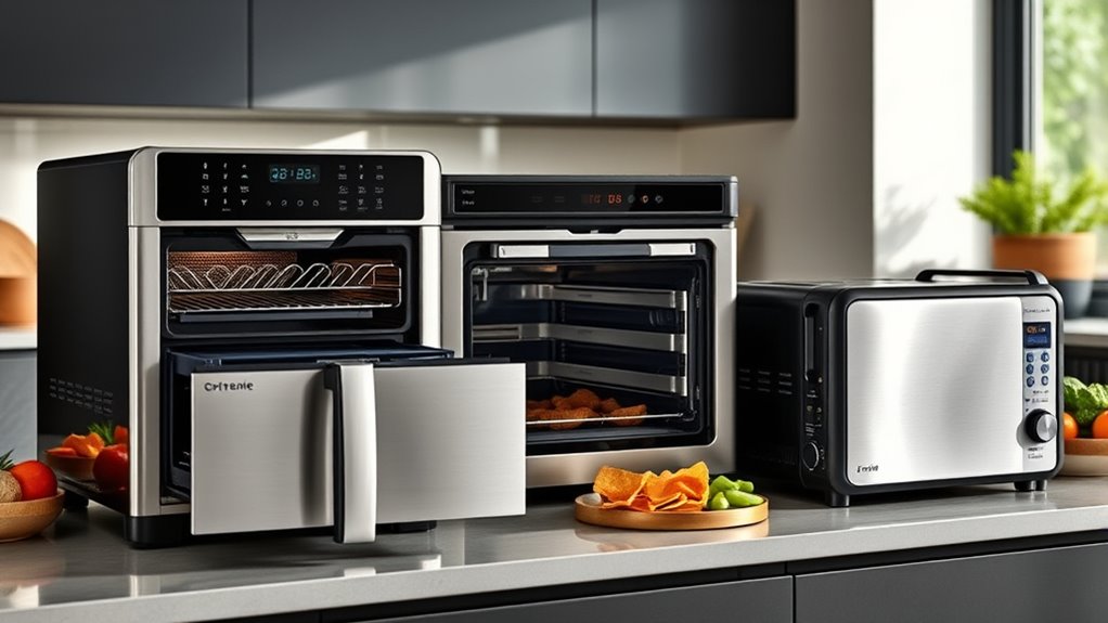 cooking functions and capacity