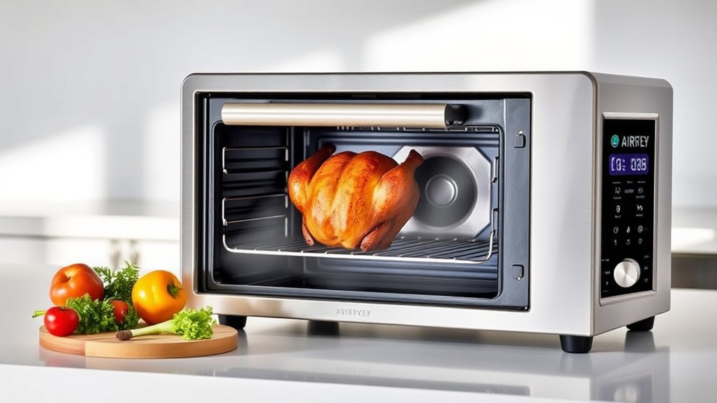 cooking functions and capacity