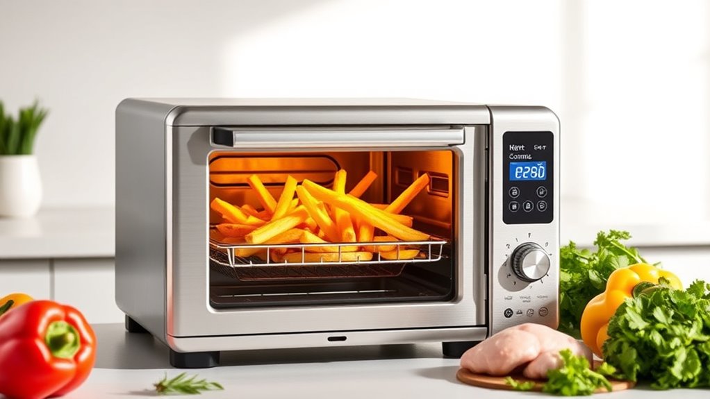 cooking functions and capacity
