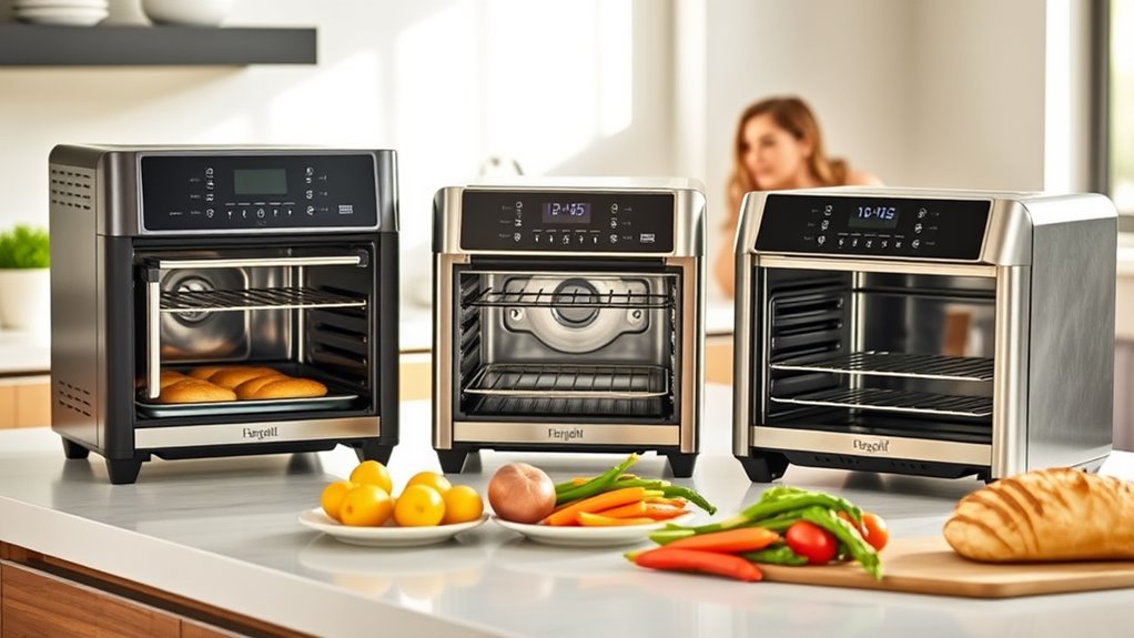 cooking functions and capacity