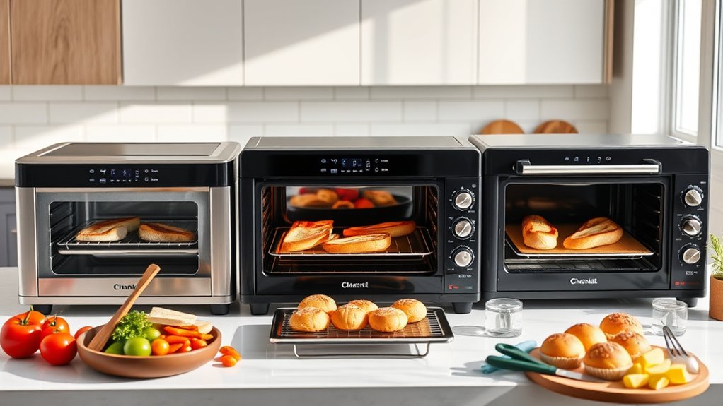 cooking functions and capacity