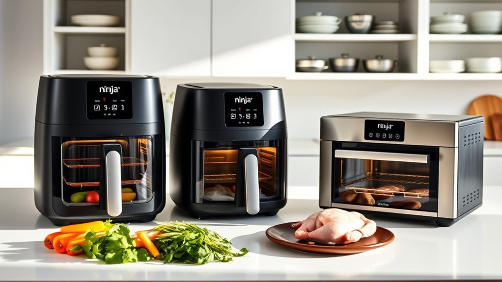 cooking functions and capacity