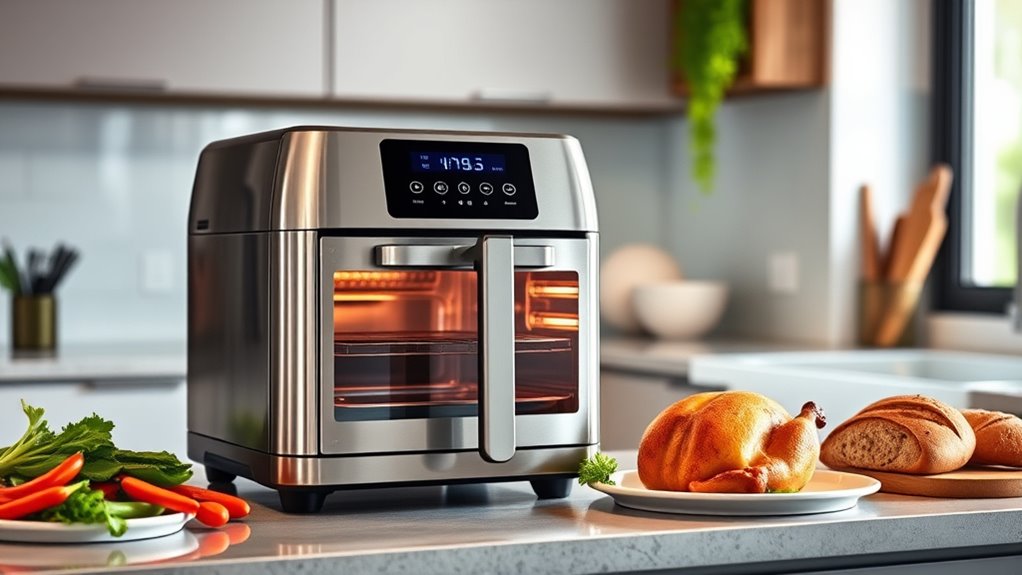 cooking functions and capacity