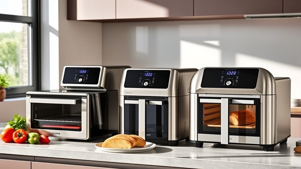 cooking functions and size