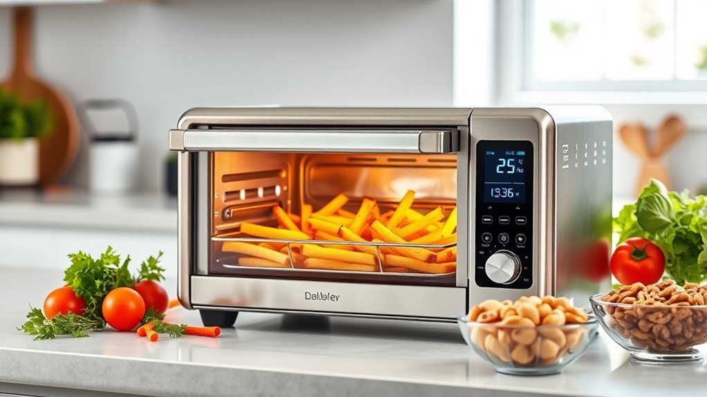 cooking functions and size