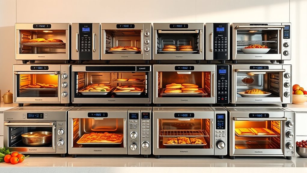 cooking functions capacity efficiency