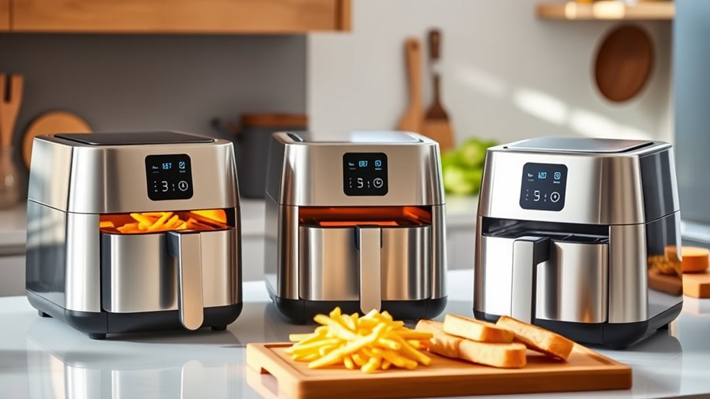 cooking options and capacity