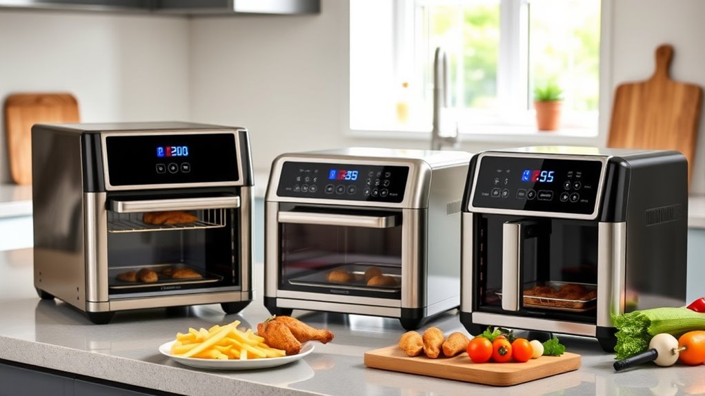 cooking options and features
