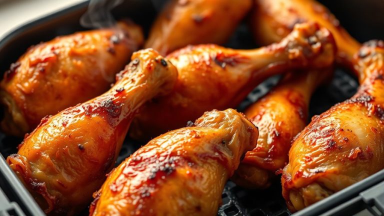 crispy air fryer drumsticks