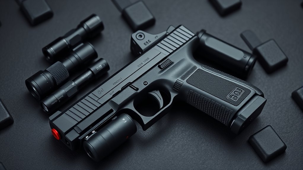 customizable tactical pistol setup