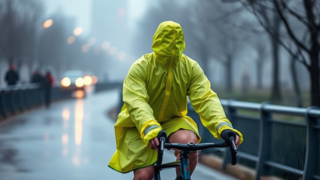 cycling rain poncho essentials