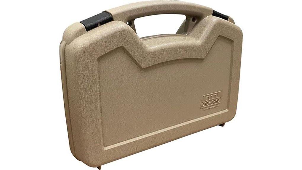 dark earth lockable suppressor case