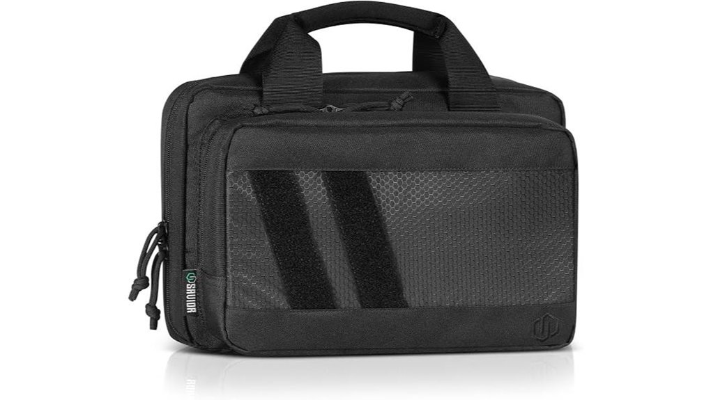 double scoped handgun case