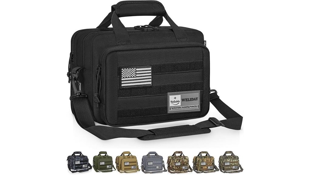 dual handgun tactical bag