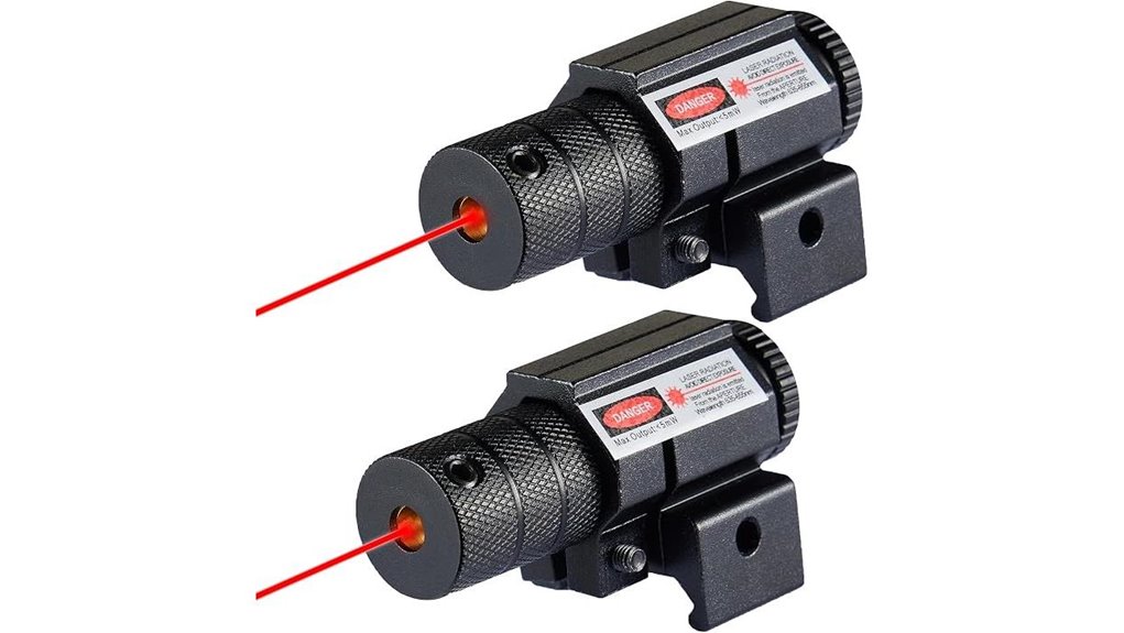 dual laser sight set