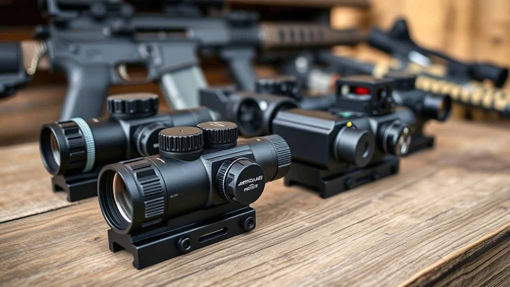 durability clarity reticle options