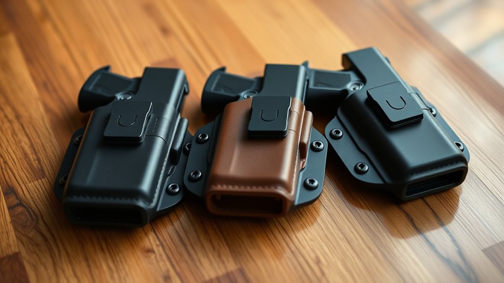 durability concealment fit accessibility