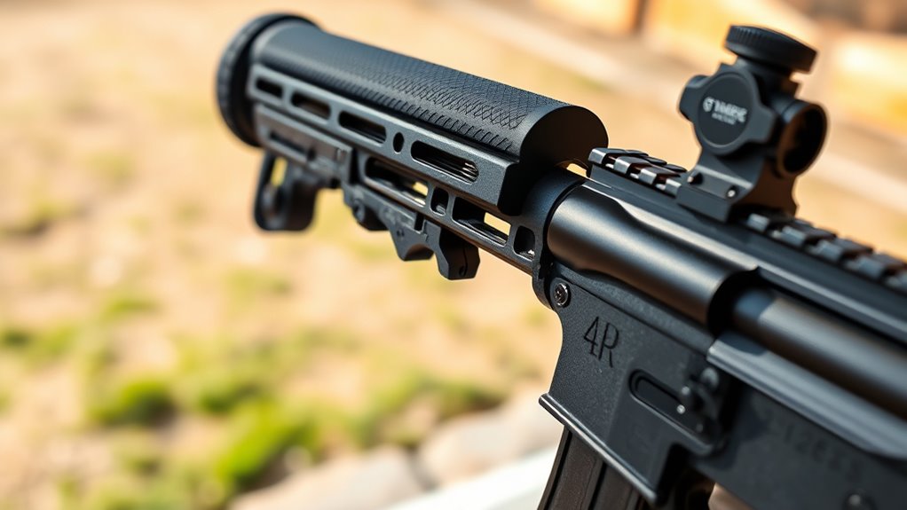 durability recoil reduction adjustability