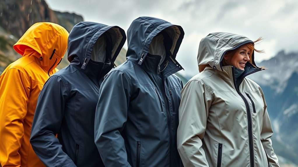 durability waterproofing breathability fit