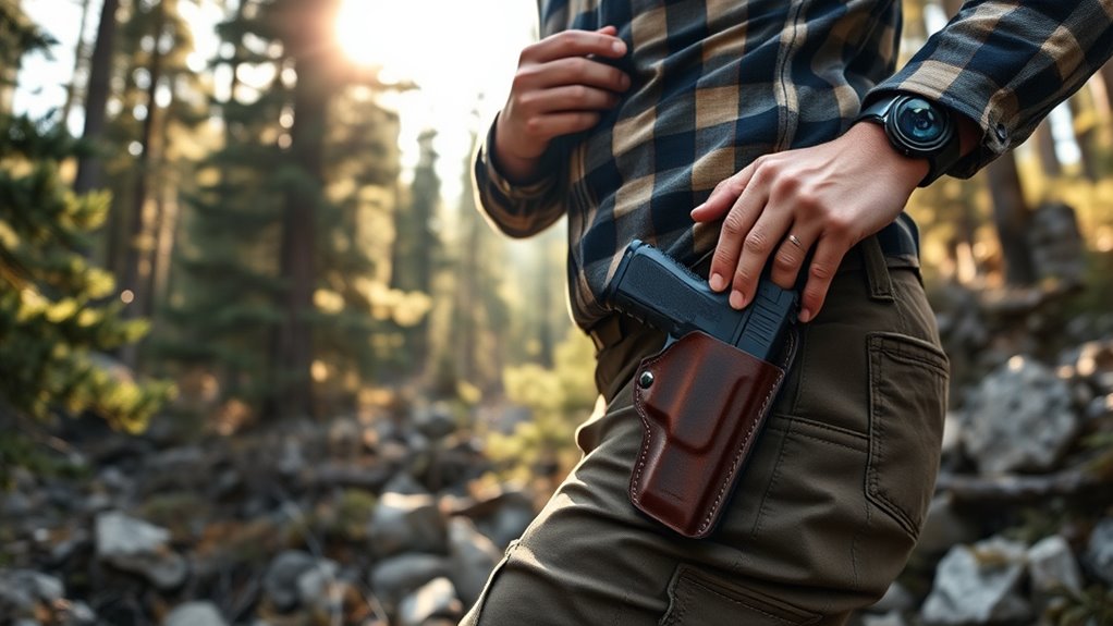 durable accessible comfortable holster