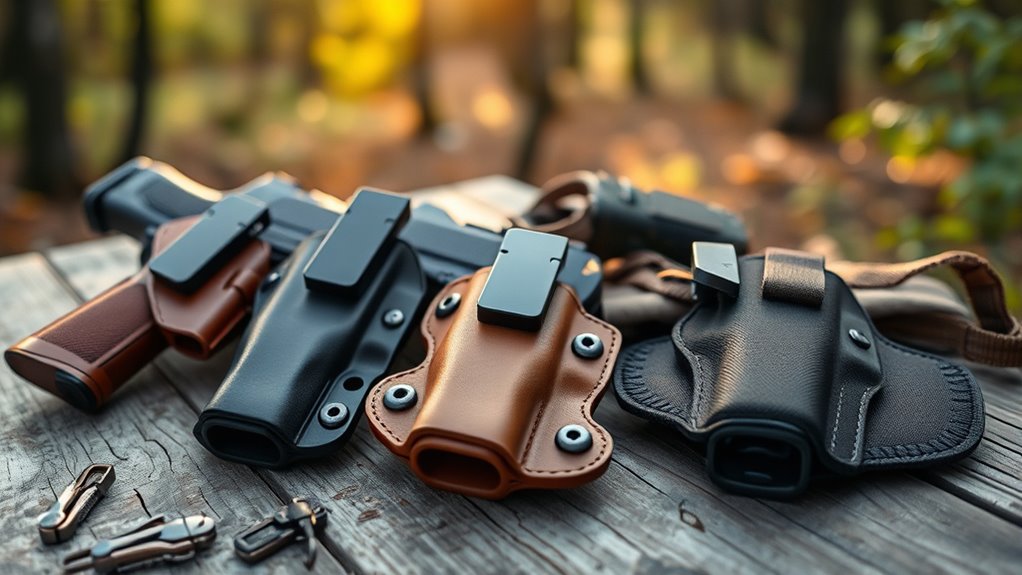 durable accessible hunting holster