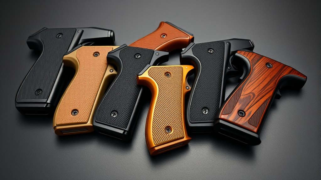 durable compatible recoil absorbing grip