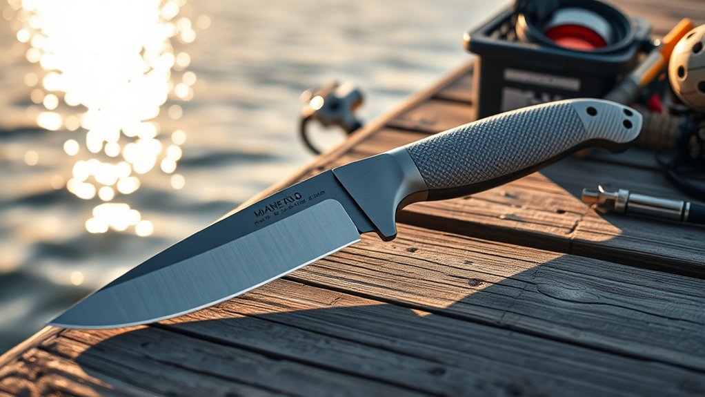 durable corrosion resistant fishing knife