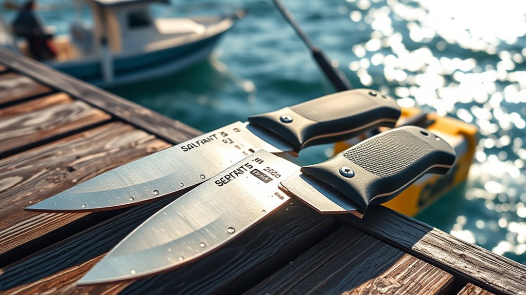 durable corrosion resistant fishing knife