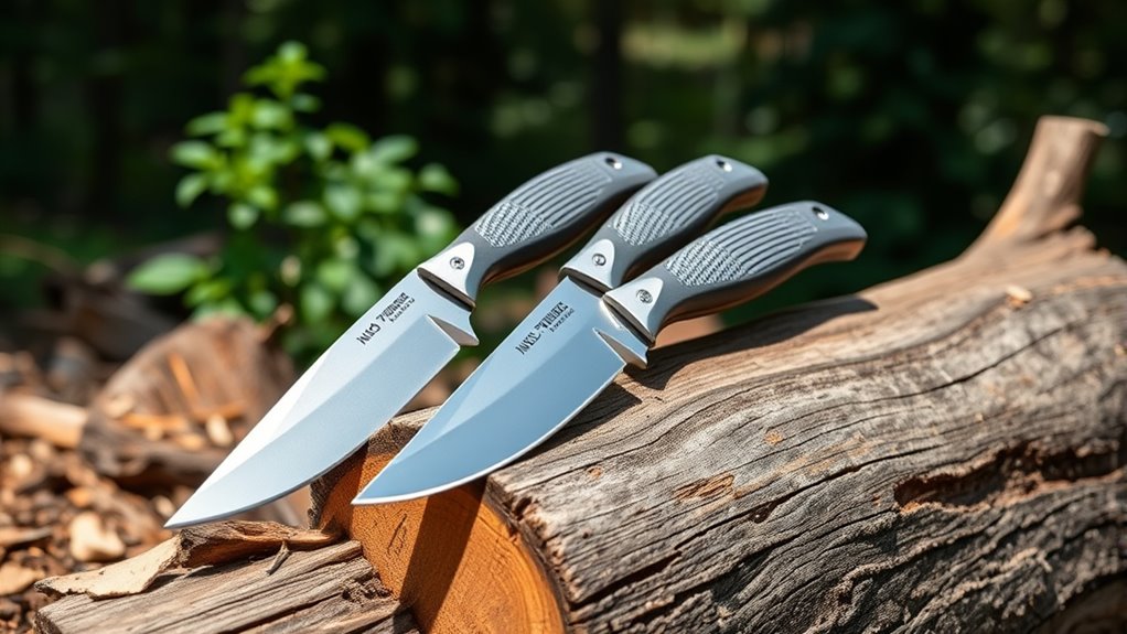 durable full tang comfortable grip