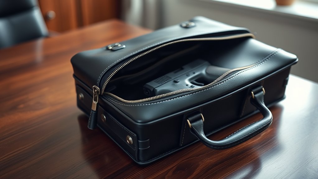 durable organized secure briefcase