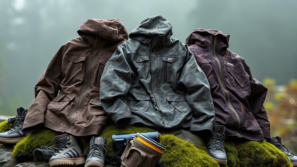 durable waterproof breathable camouflage
