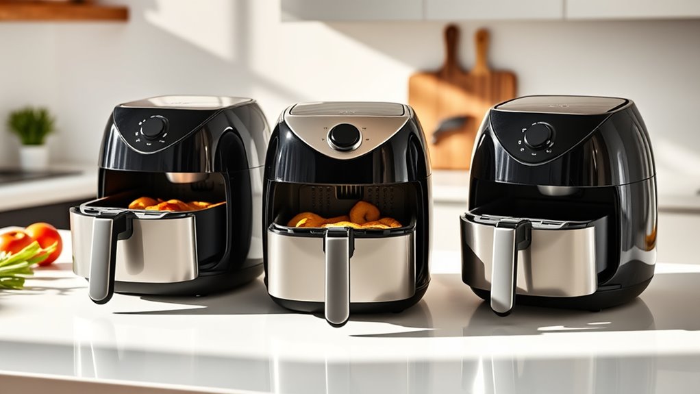 easy to clean air fryer features