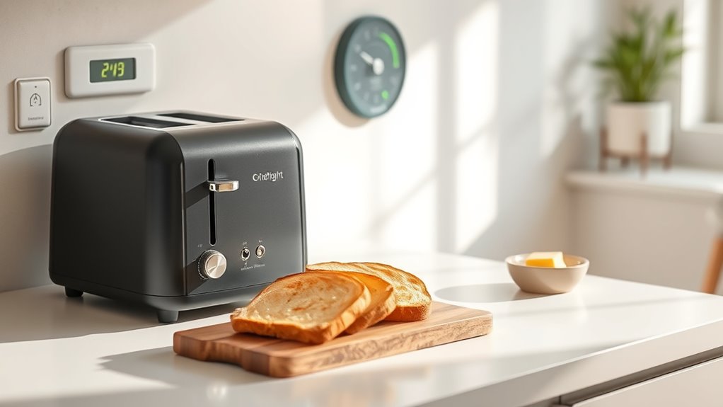 energy efficient user friendly toaster