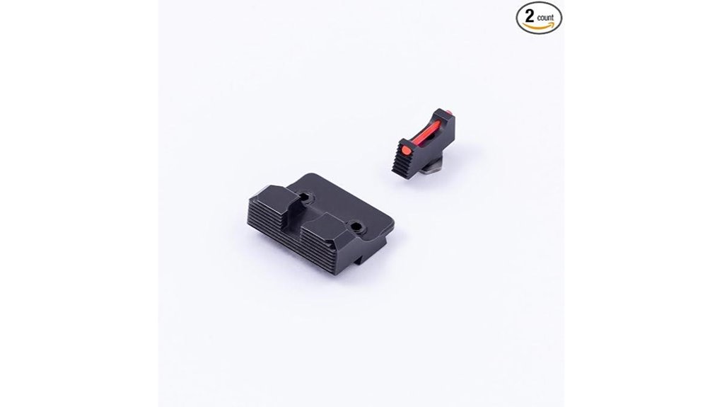 fiber optic glock sights
