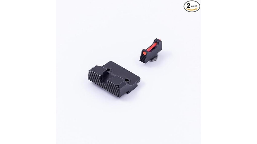 fiber optic glock sights